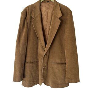 Vintage Pioneer Wear Corduroy and Blazer Jacket Suit Coat Mens Sz 42 Western